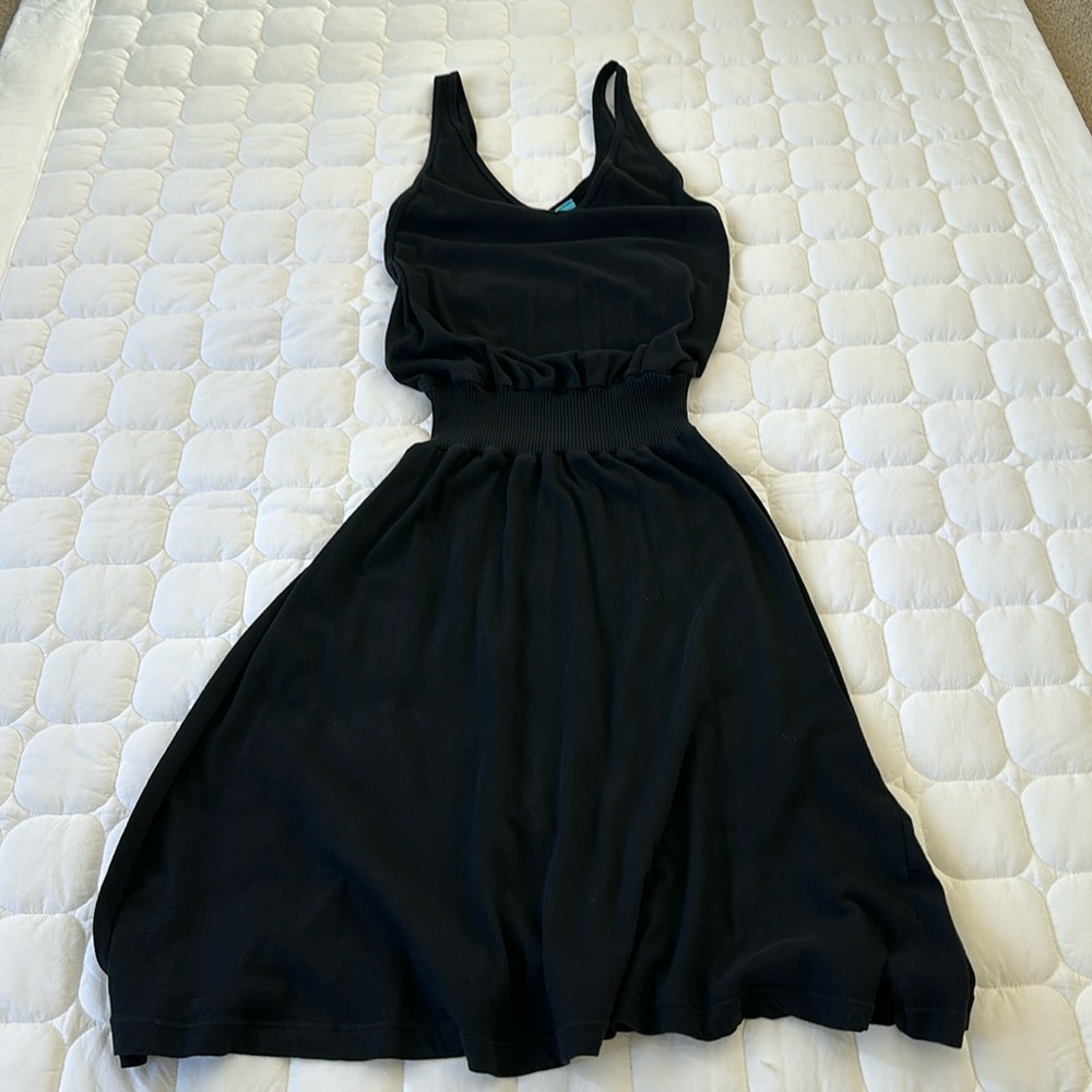 Summer stretchy cotton dress